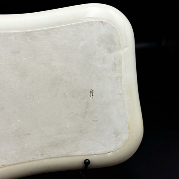 Antique French Limoges Hand Painted Vanity Tray Signed Authentic Limoges - Picture 10 of 10